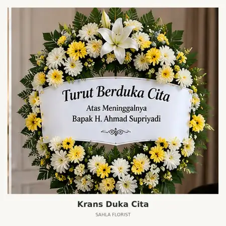Krans Bunga Duka Mamberamo Tengah